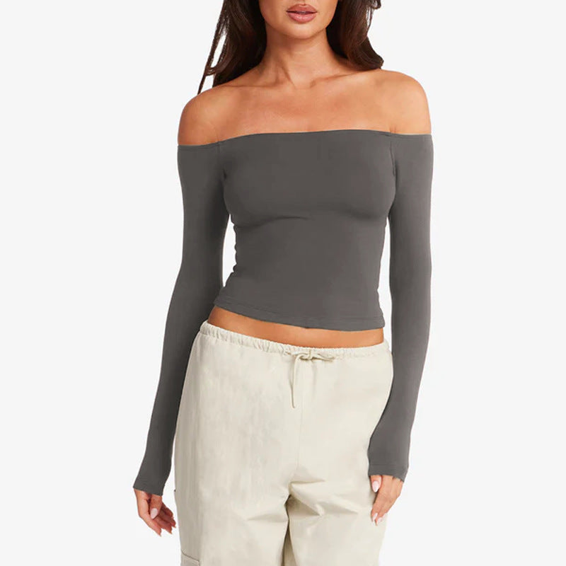 Off-Shoulder Long Sleeve in Starlight