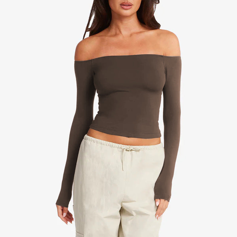 Off-Shoulder Long Sleeve detail 1