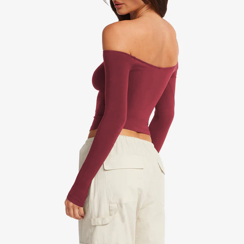 Off-Shoulder Long Sleeve detail 2